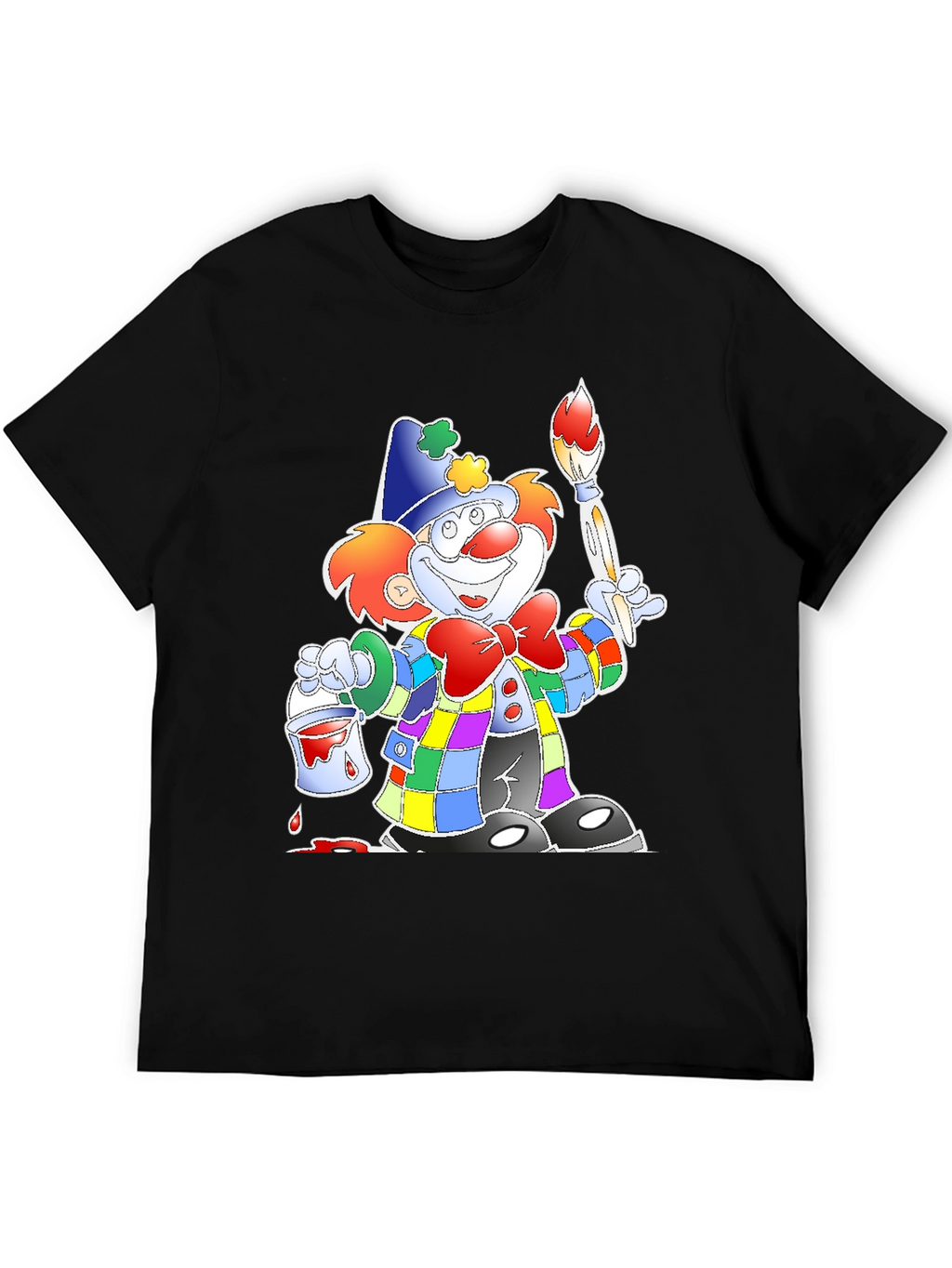 Clown Artist Graphic T-Shirt