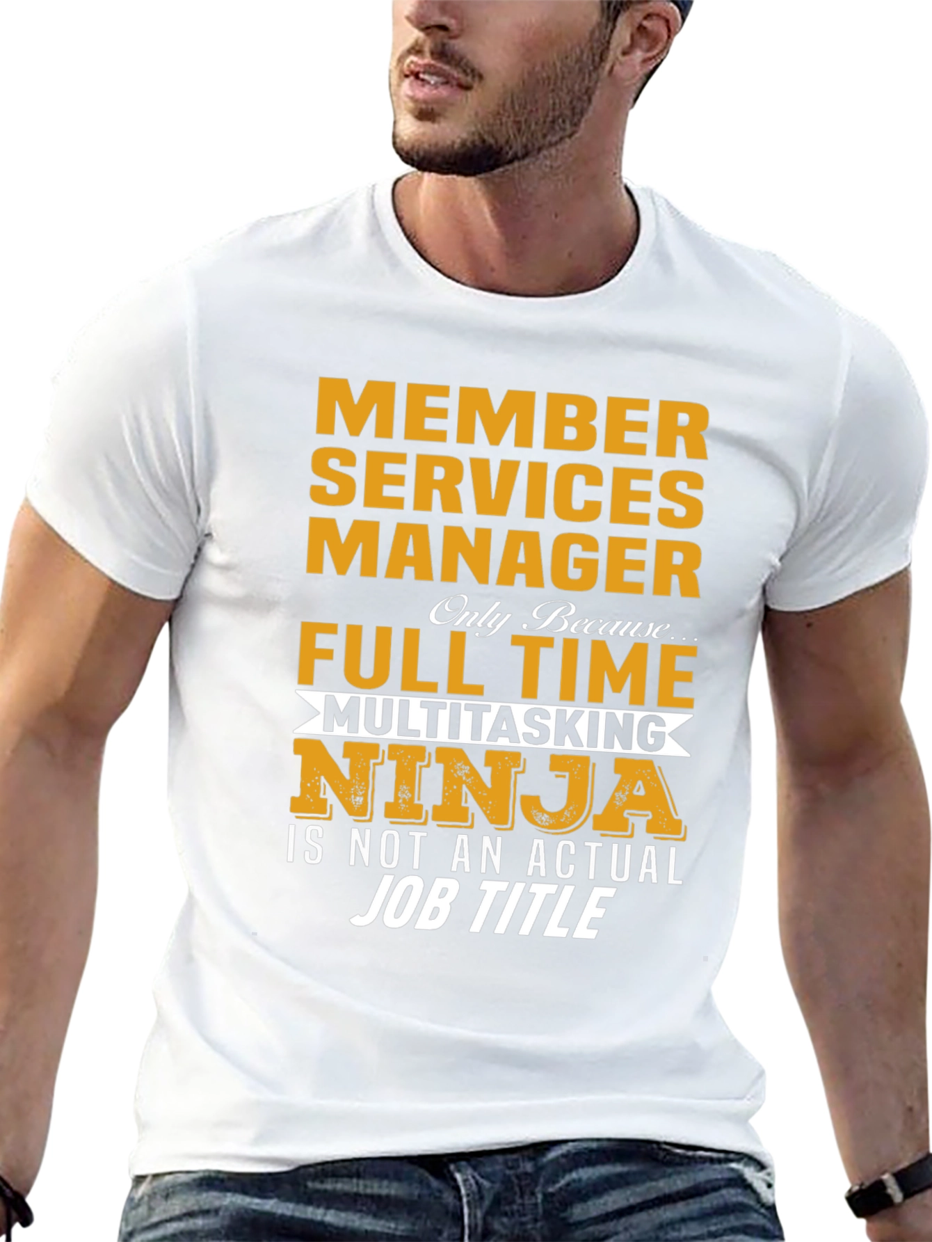 Member Services Manager Ninja T-Shirt
