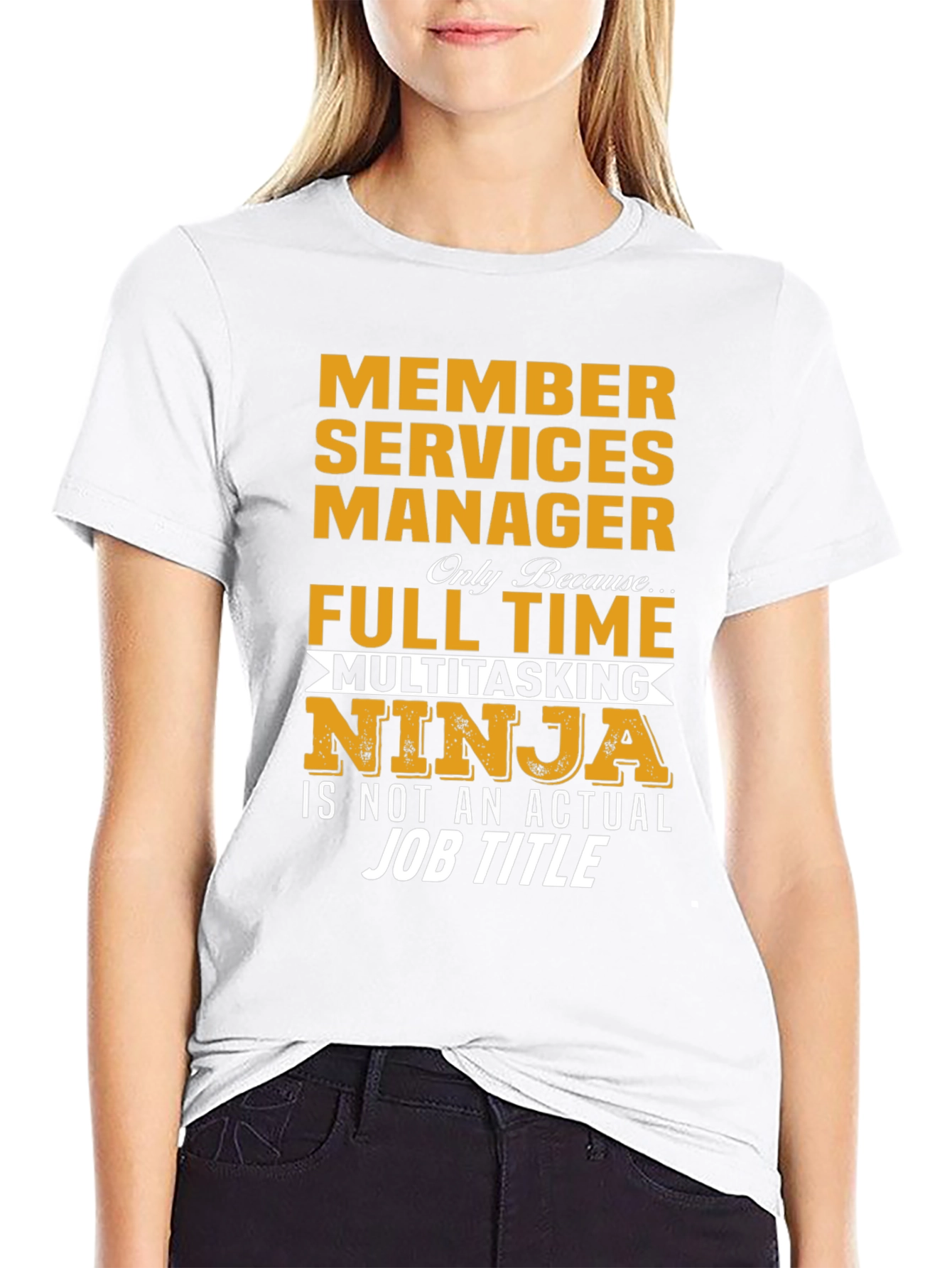 Member Services Manager Ninja T-Shirt