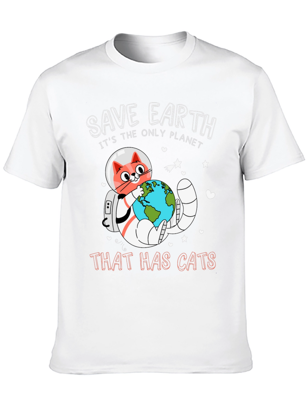 Save Earth Planet of Cats T-Shirt