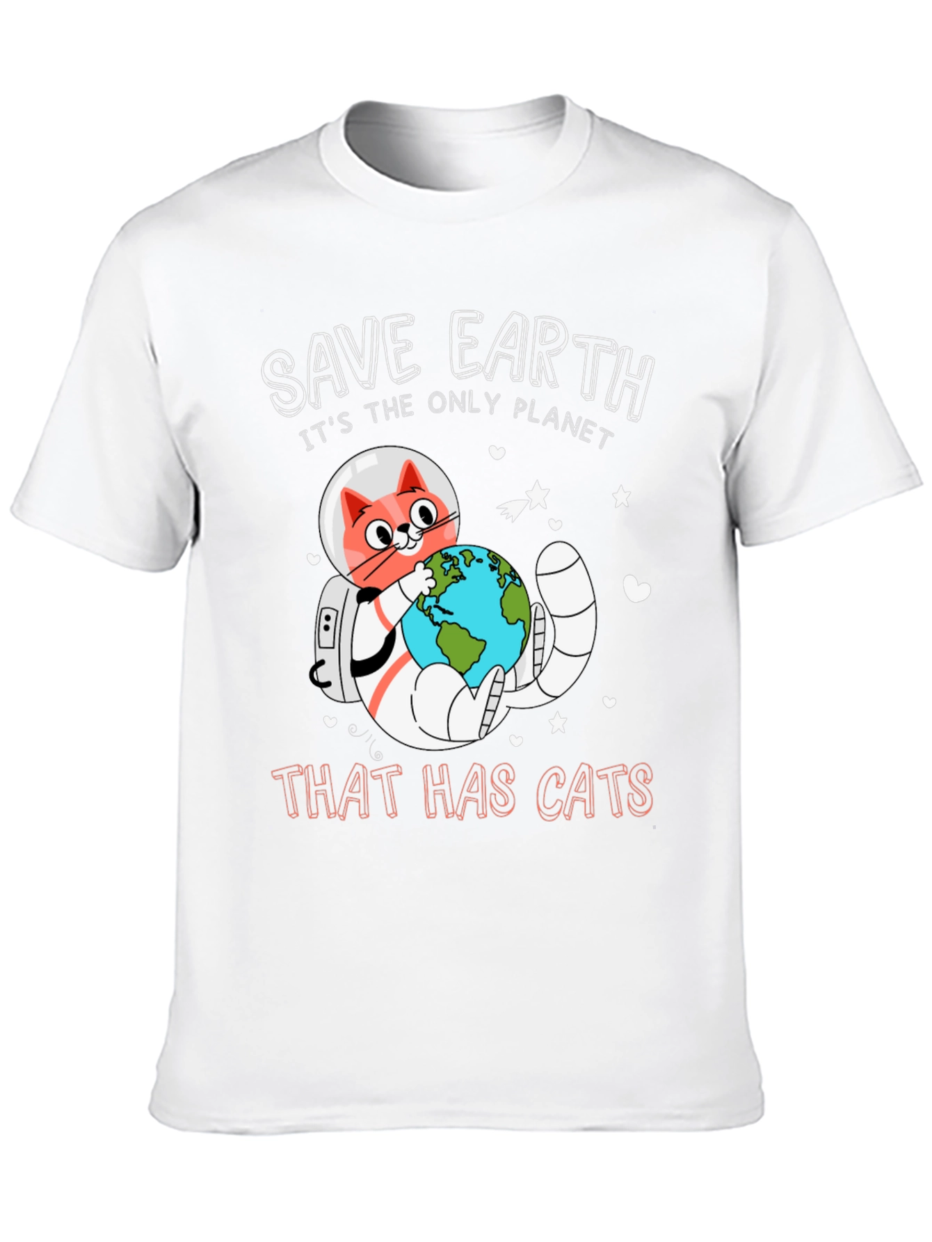 Save Earth Planet of Cats T-Shirt