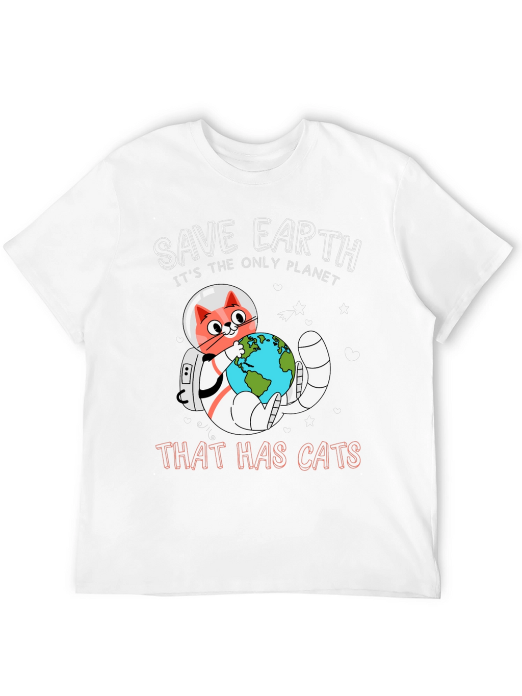 Save Earth Planet of Cats T-Shirt