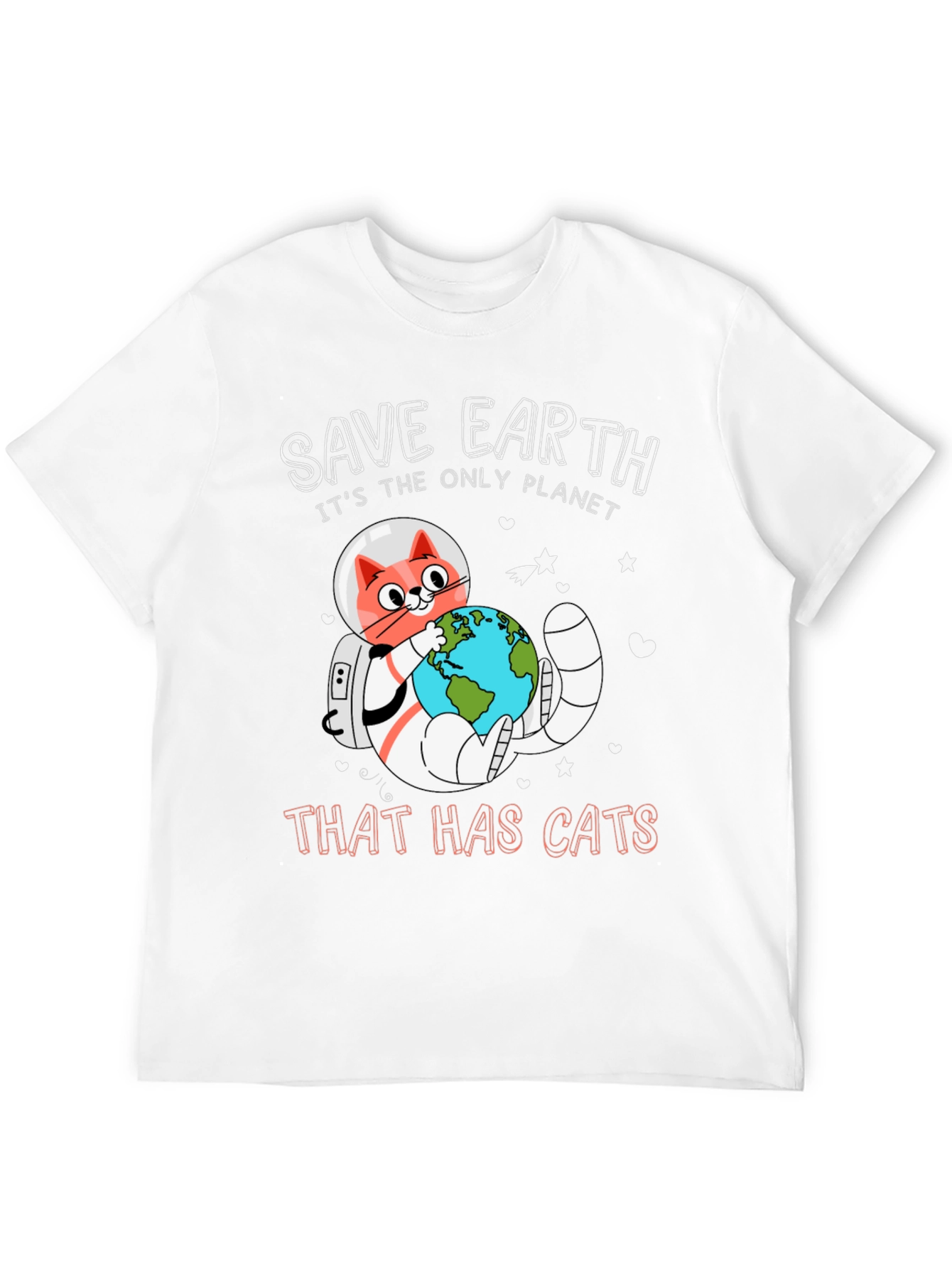 Save Earth Planet of Cats T-Shirt