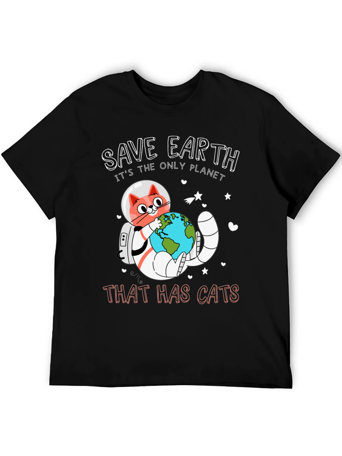Save Earth Planet of Cats T-Shirt