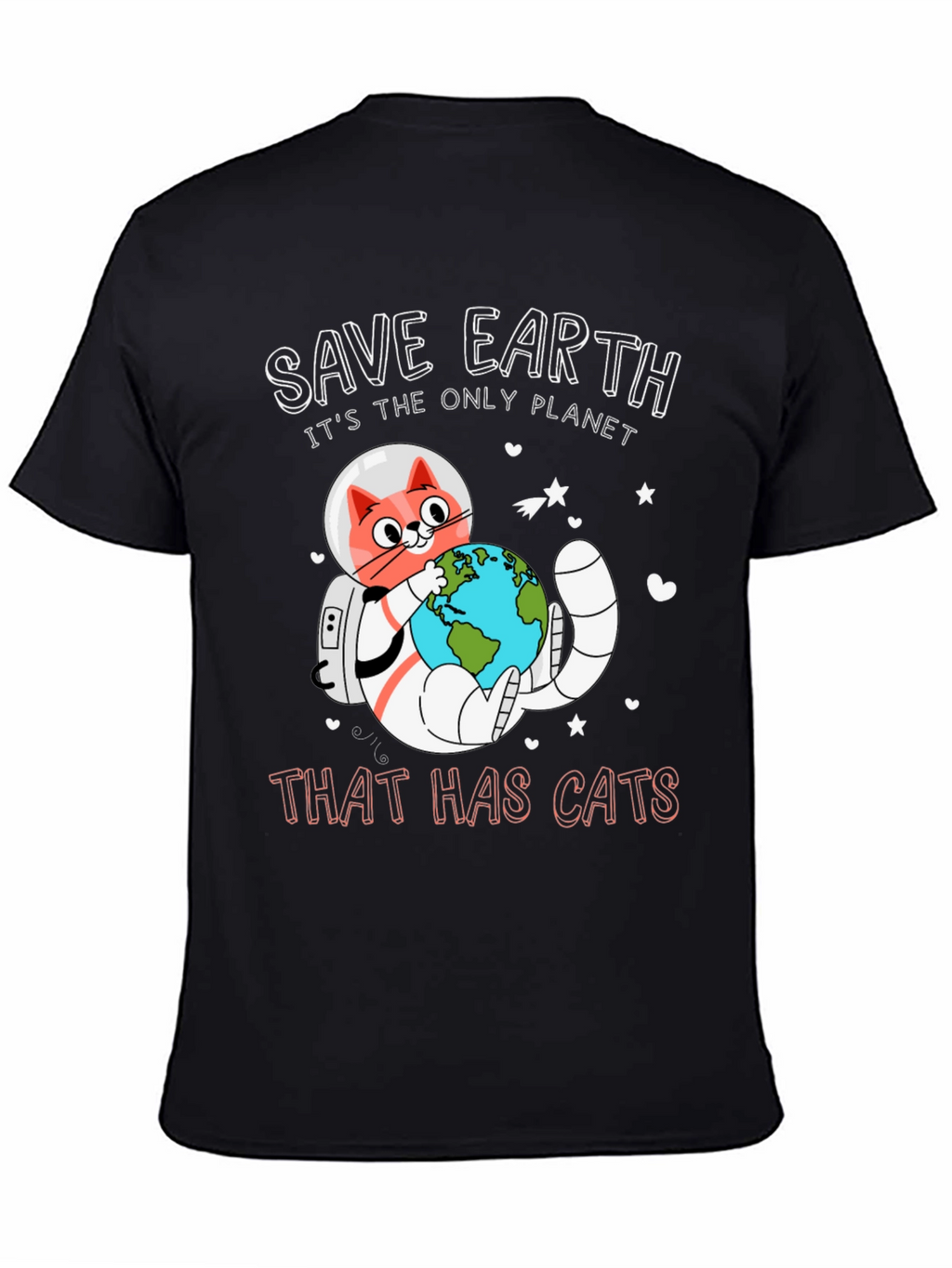 Save Earth Planet of Cats T-Shirt