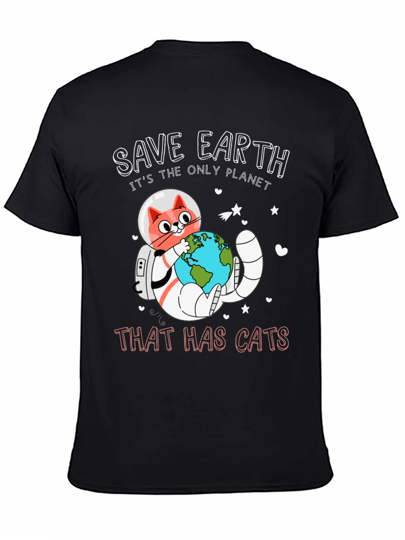 Save Earth Planet of Cats T-Shirt