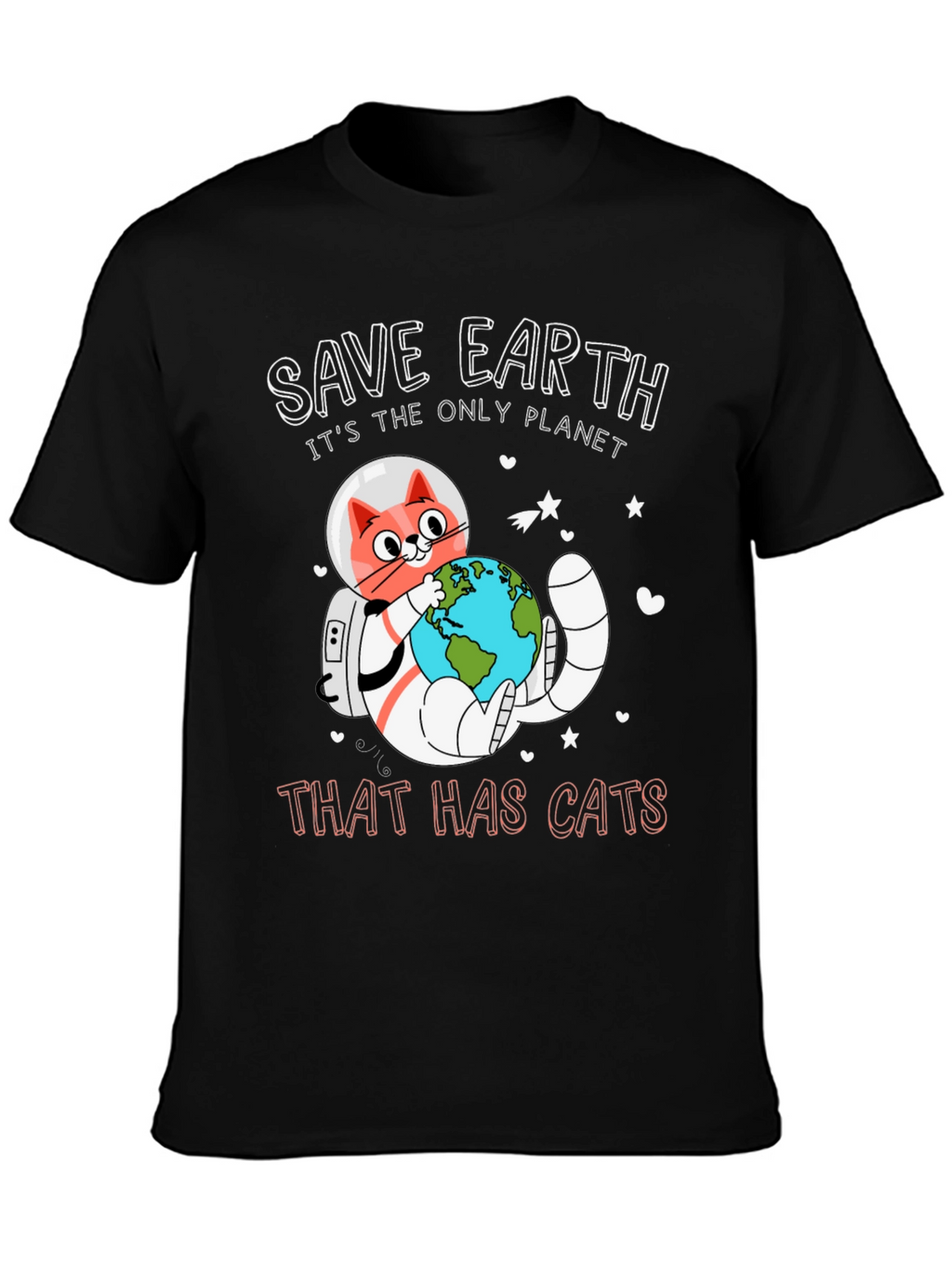 Save Earth Planet of Cats T-Shirt