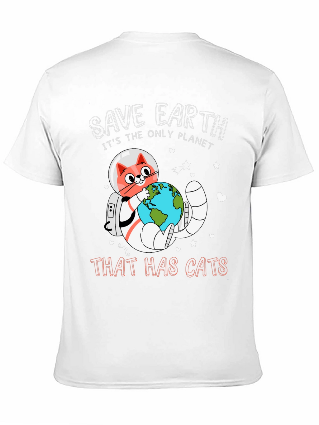 Save Earth Planet of Cats T-Shirt