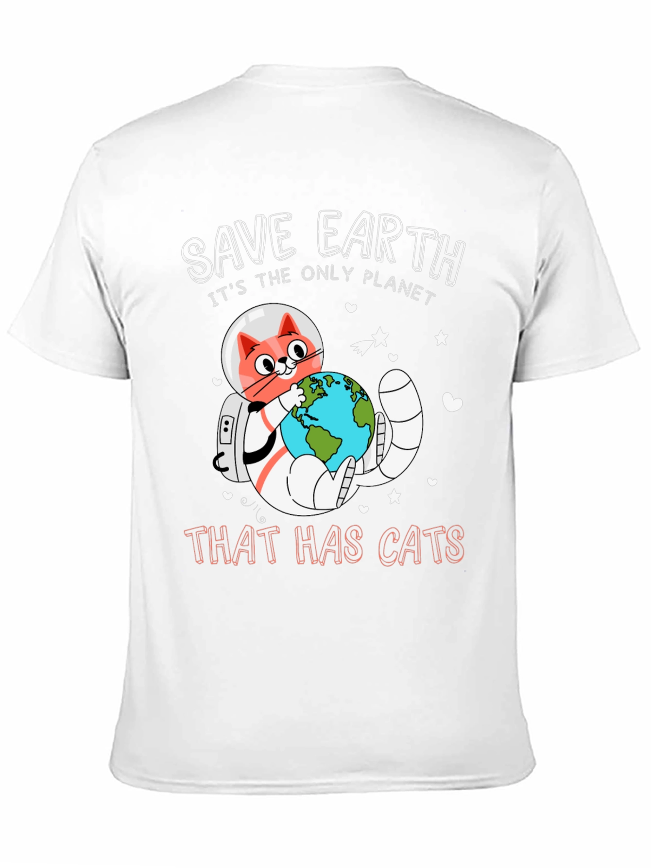 Save Earth Planet of Cats T-Shirt