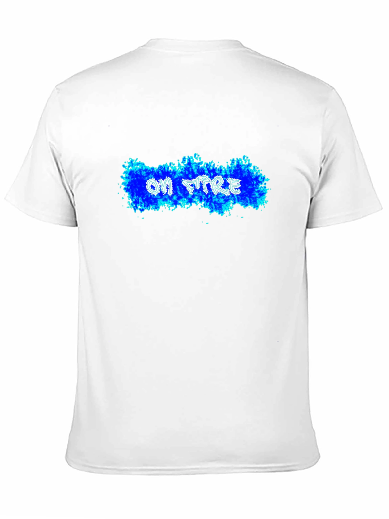 On Fire Black T-Shirt - Cool Graphic Tee