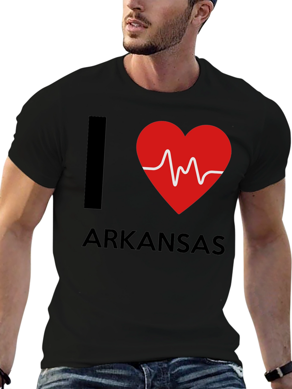 I Heart Arkansas Graphic T-Shirt