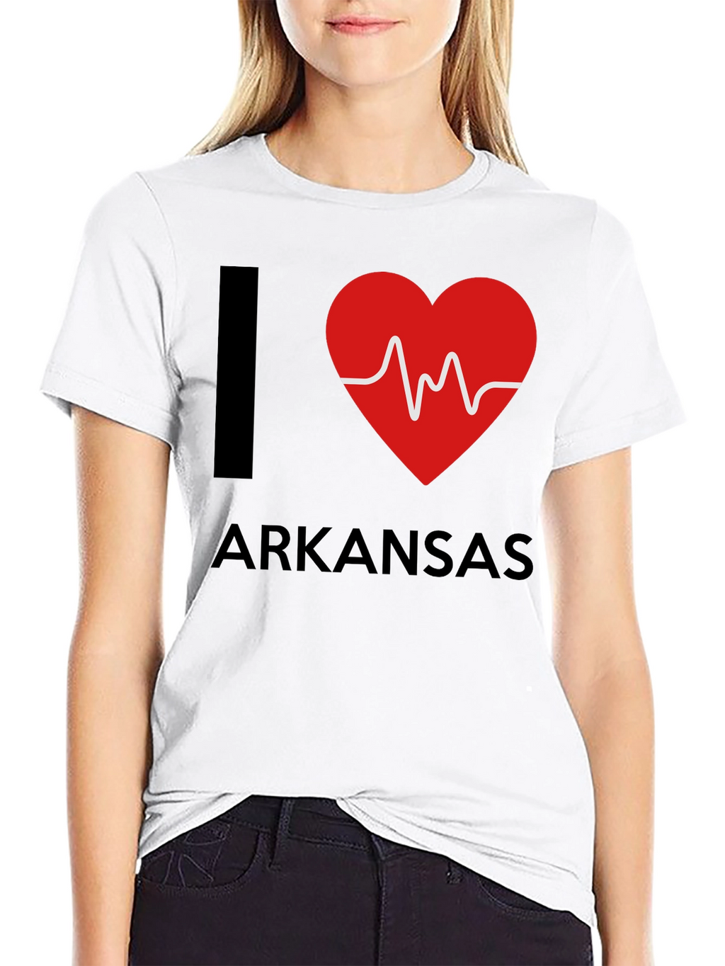 I Heart Arkansas Graphic T-Shirt