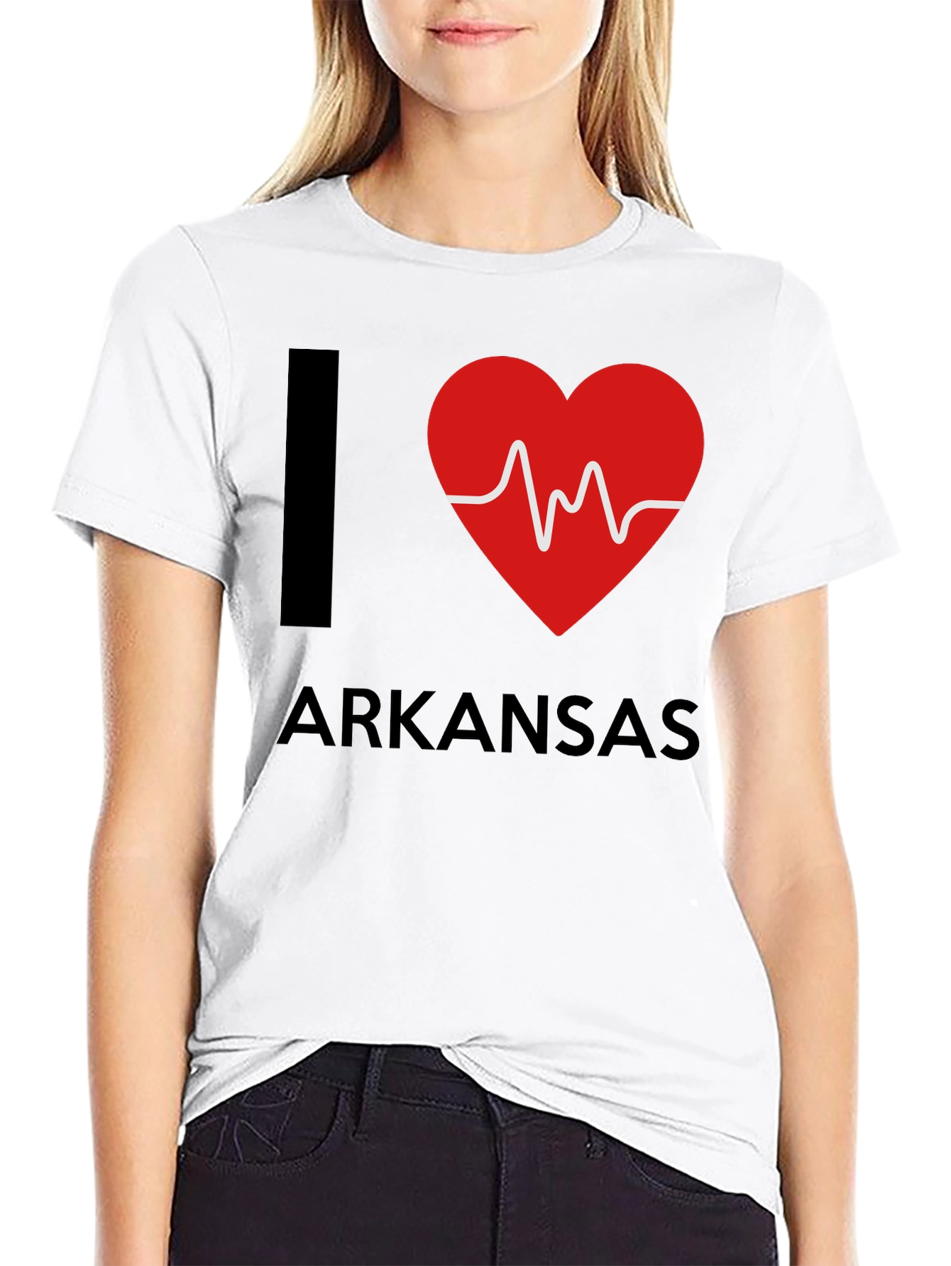I Heart Arkansas Graphic T-Shirt