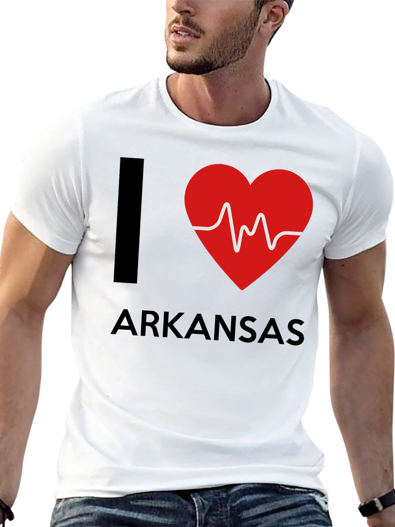 I Heart Arkansas Graphic T-Shirt