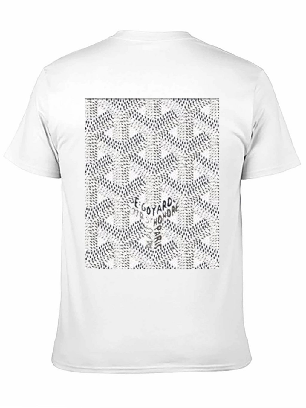 Stylish Patterned Graphic Tee