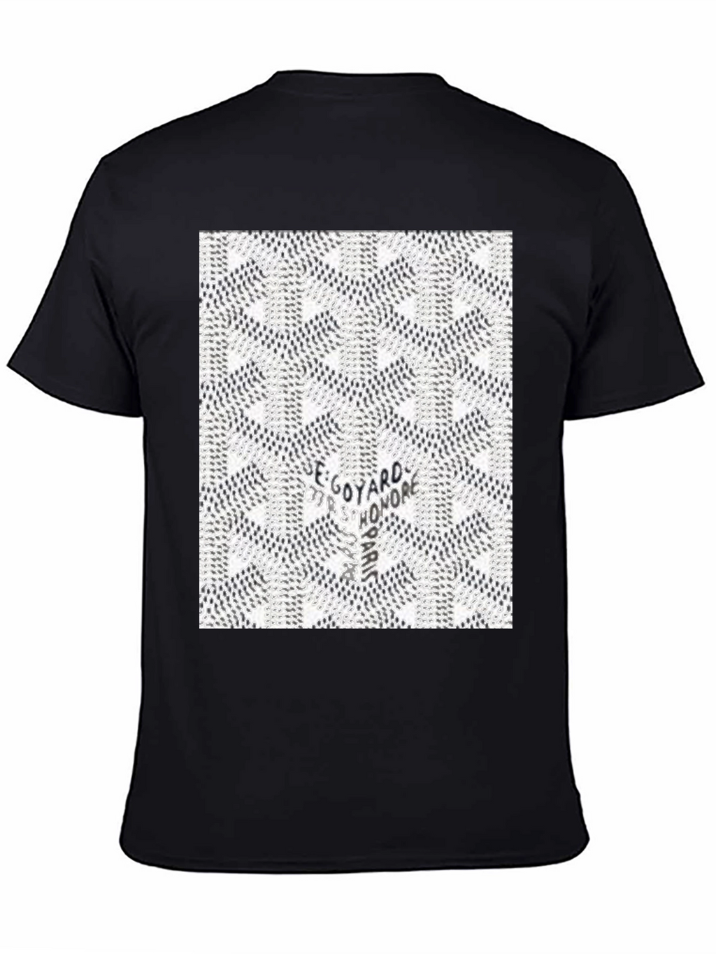 Stylish Patterned Graphic Tee