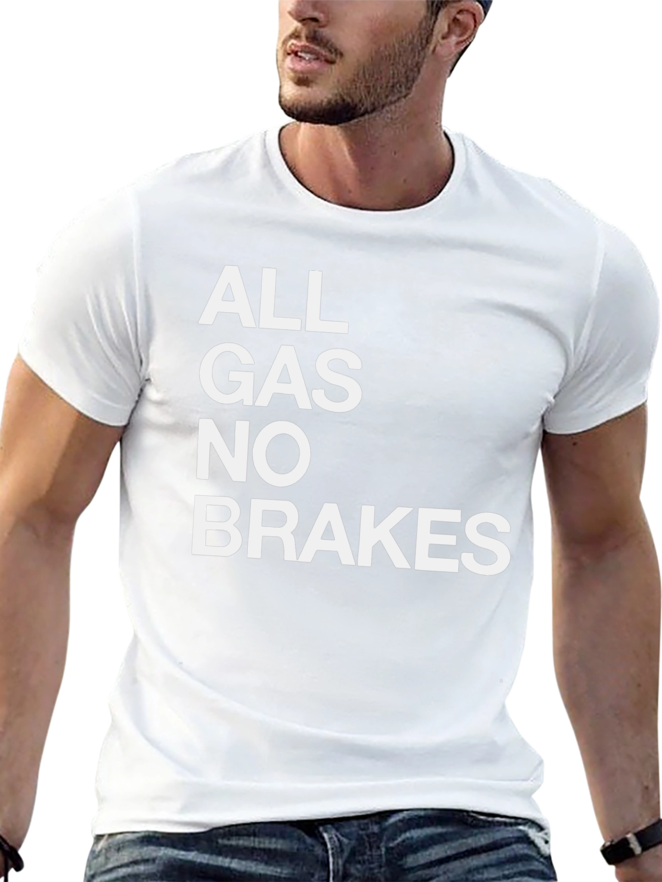 All Gas No Brakes Graphic Tee