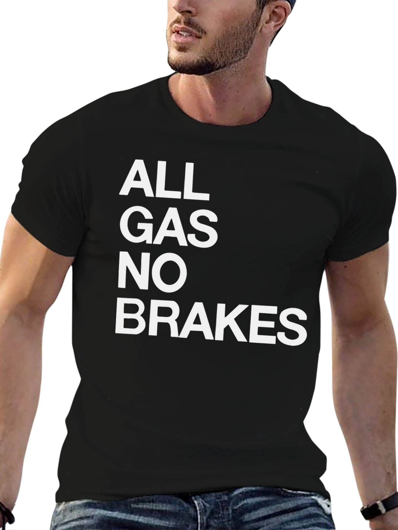 All Gas No Brakes Graphic Tee