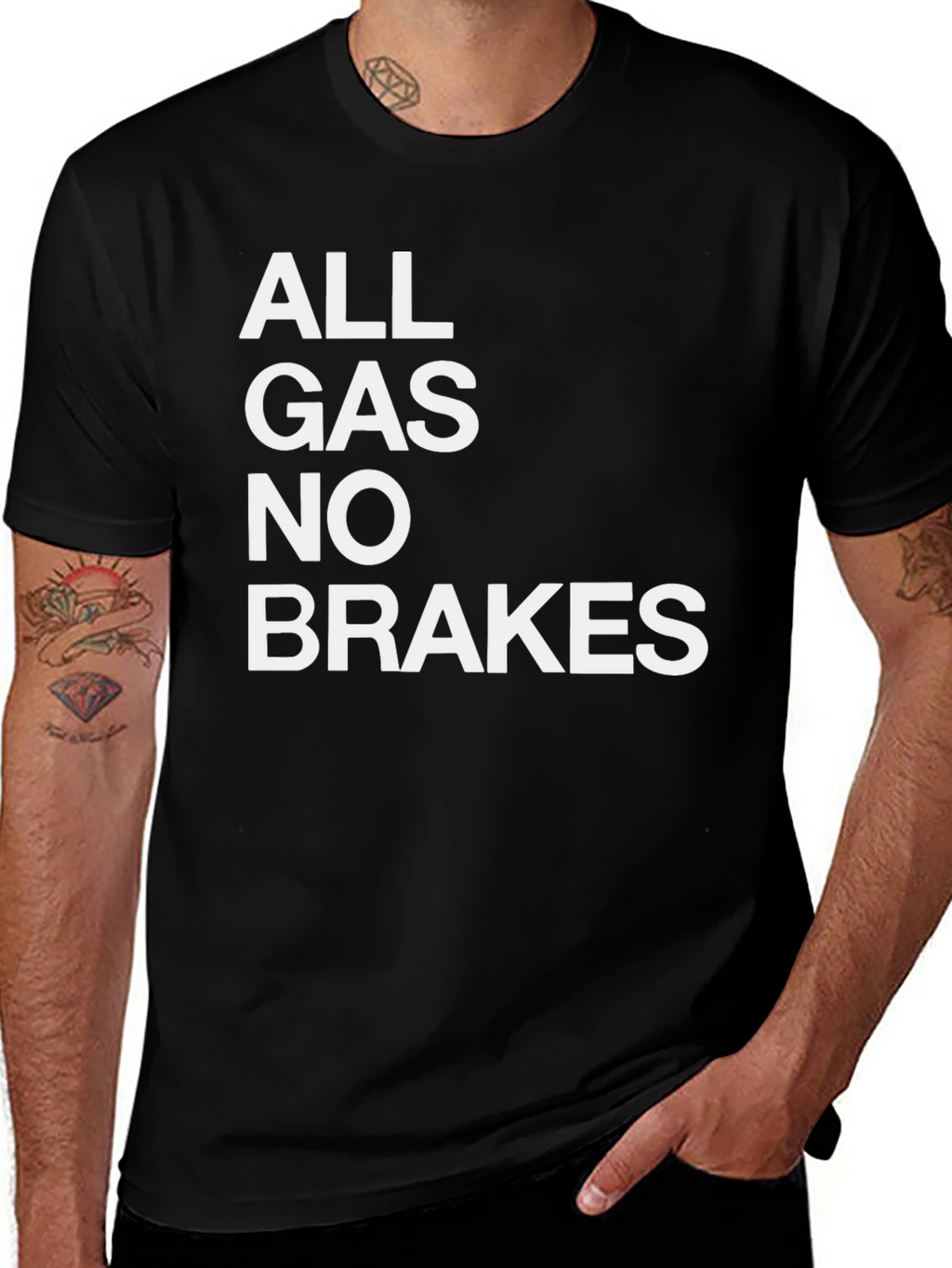 All Gas No Brakes Graphic Tee