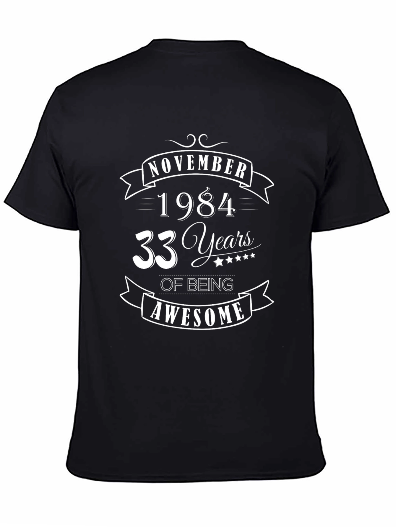 November 1984 T-Shirt - 33 Years of Awesome