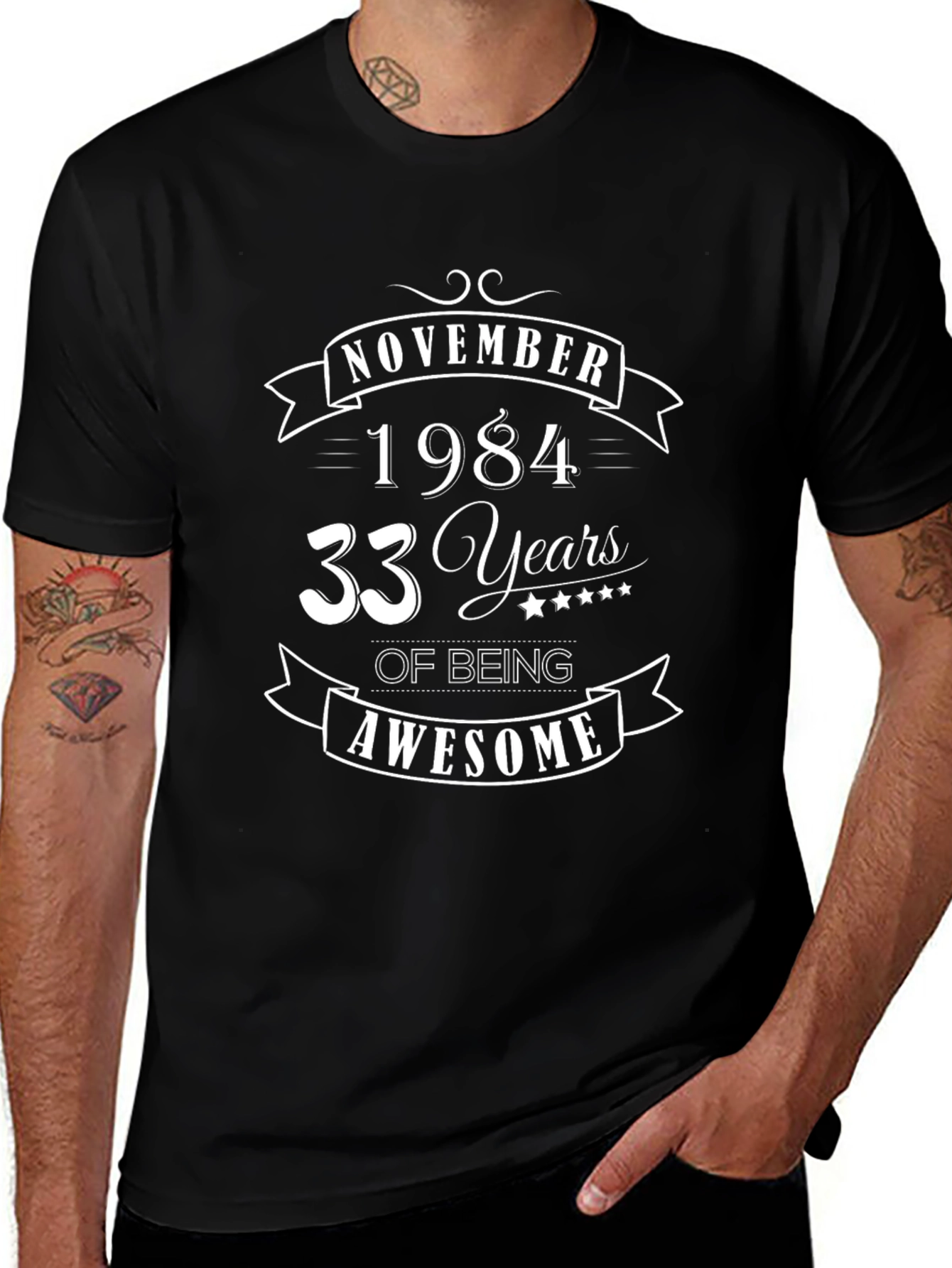 November 1984 T-Shirt - 33 Years of Awesome