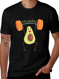 Avo-Cardio Mens Black T-Shirt