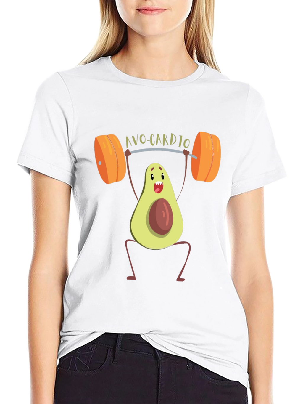 Avo-Cardio Mens Black T-Shirt