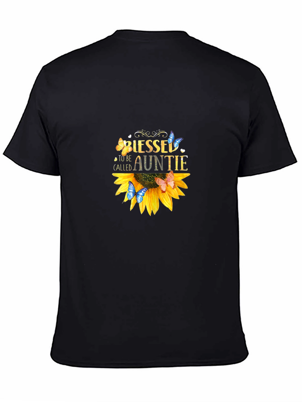 Blessed To Be Called Auntie Sunflower T-Shirt