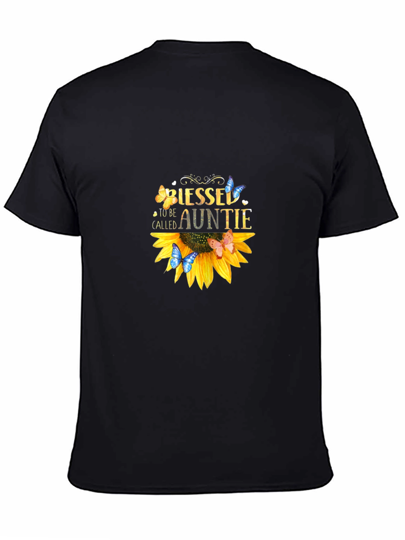 Blessed To Be Called Auntie Sunflower T-Shirt