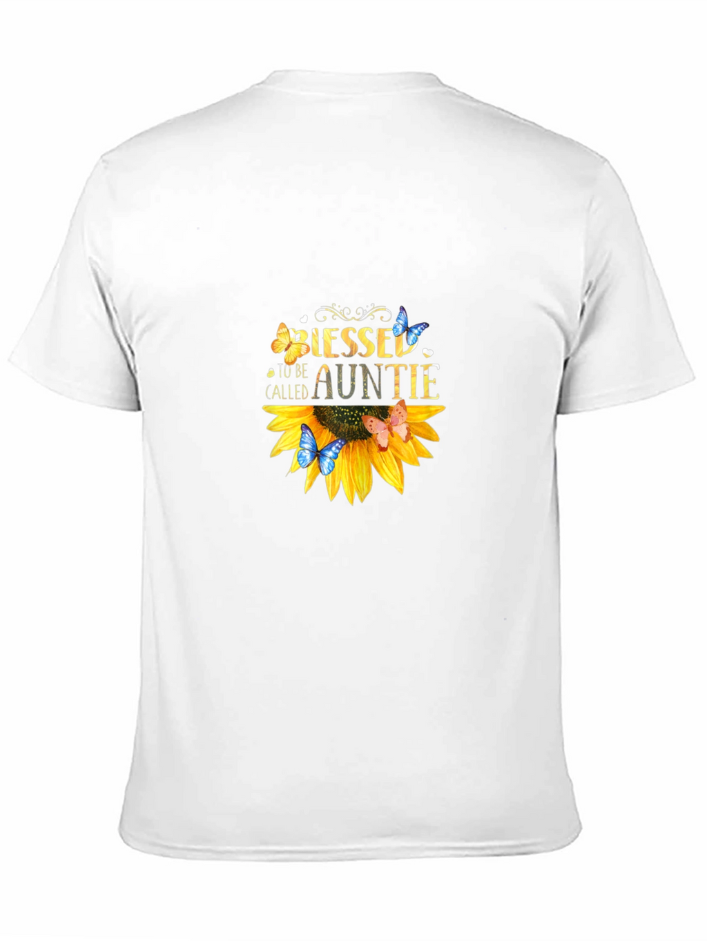 Blessed To Be Called Auntie Sunflower T-Shirt