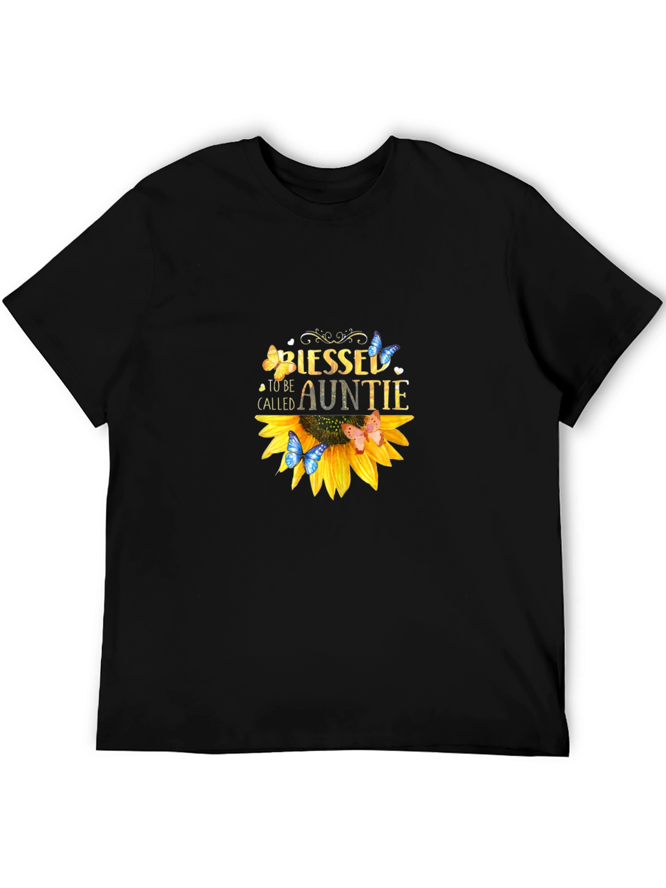 Blessed To Be Called Auntie Sunflower T-Shirt