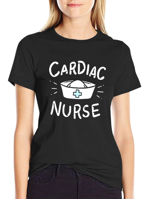 Cardiac Nurse T-Shirt - Crew Neck - Unisex