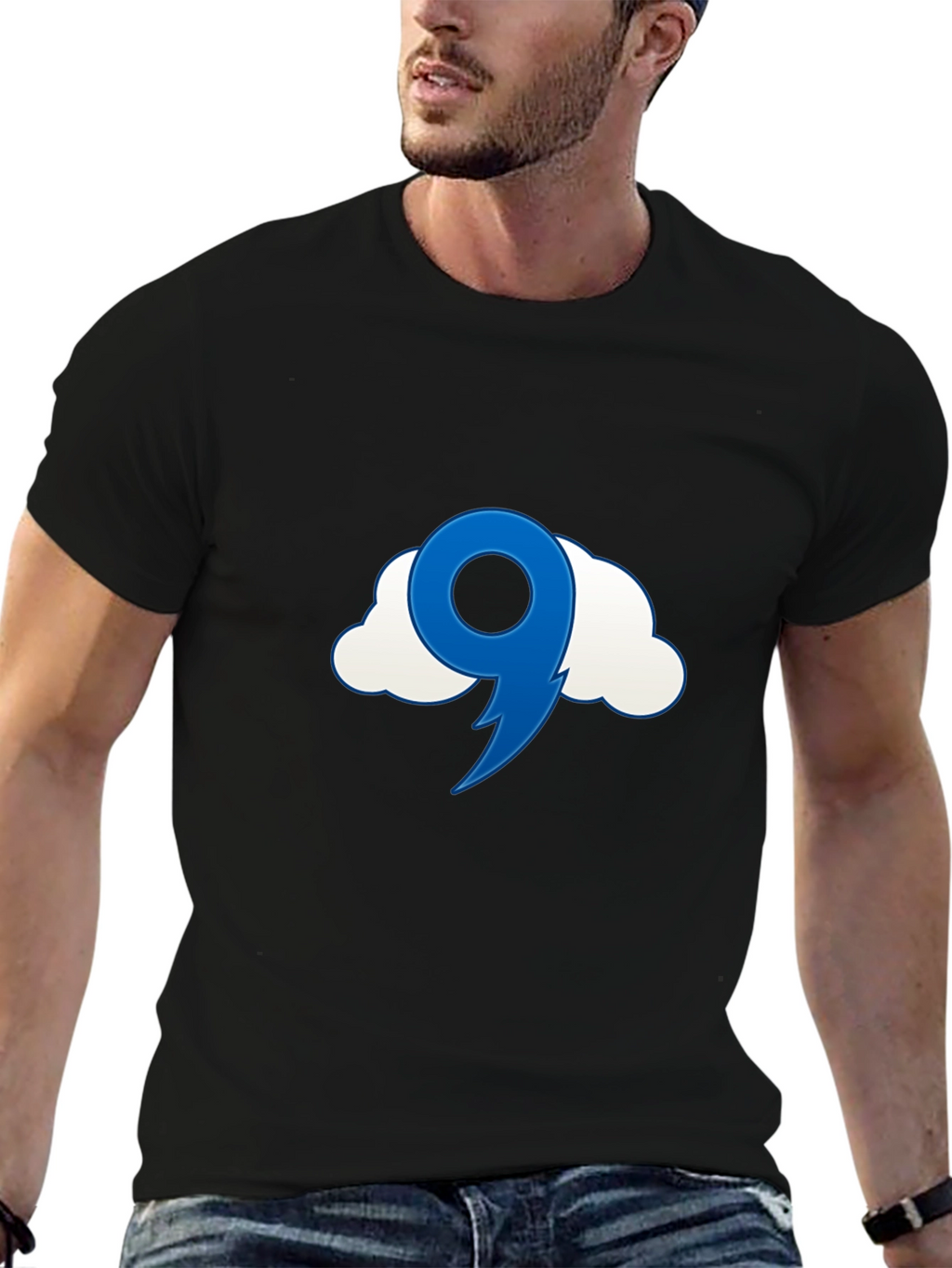 Cloud Nine T-Shirt - Black