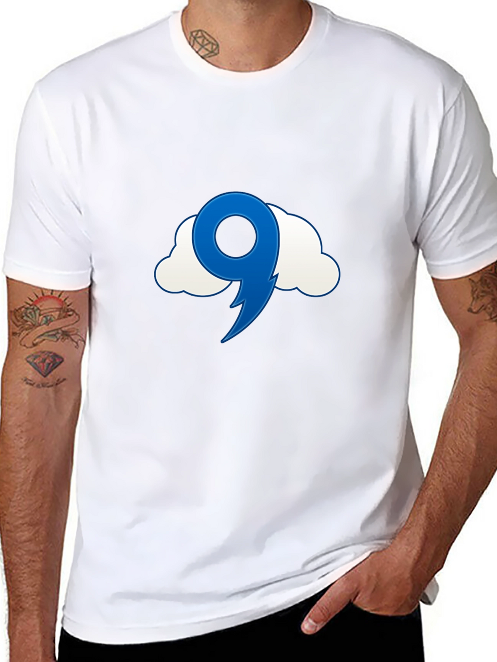 Cloud Nine T-Shirt - Black