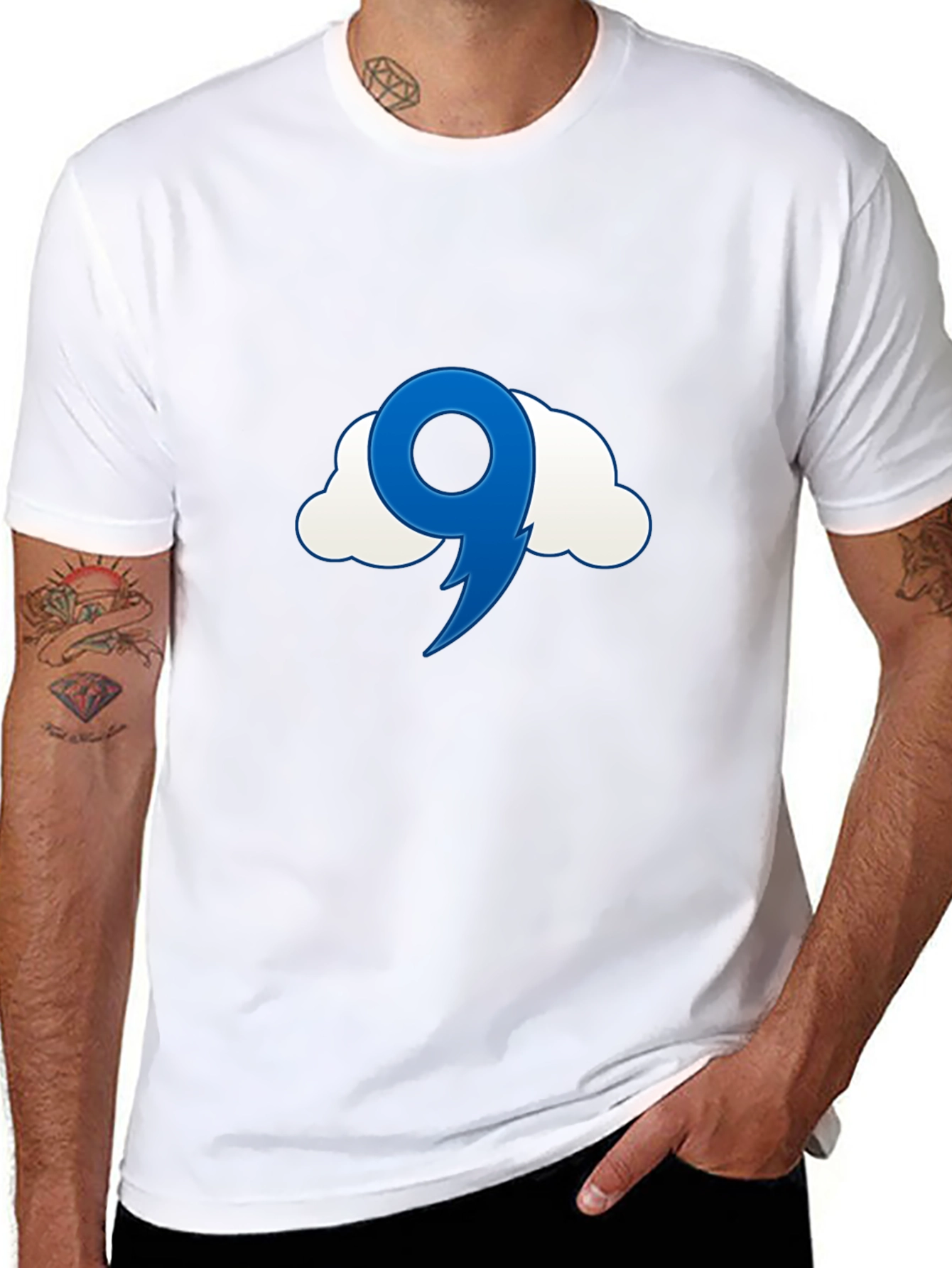 Cloud Nine T-Shirt - Black