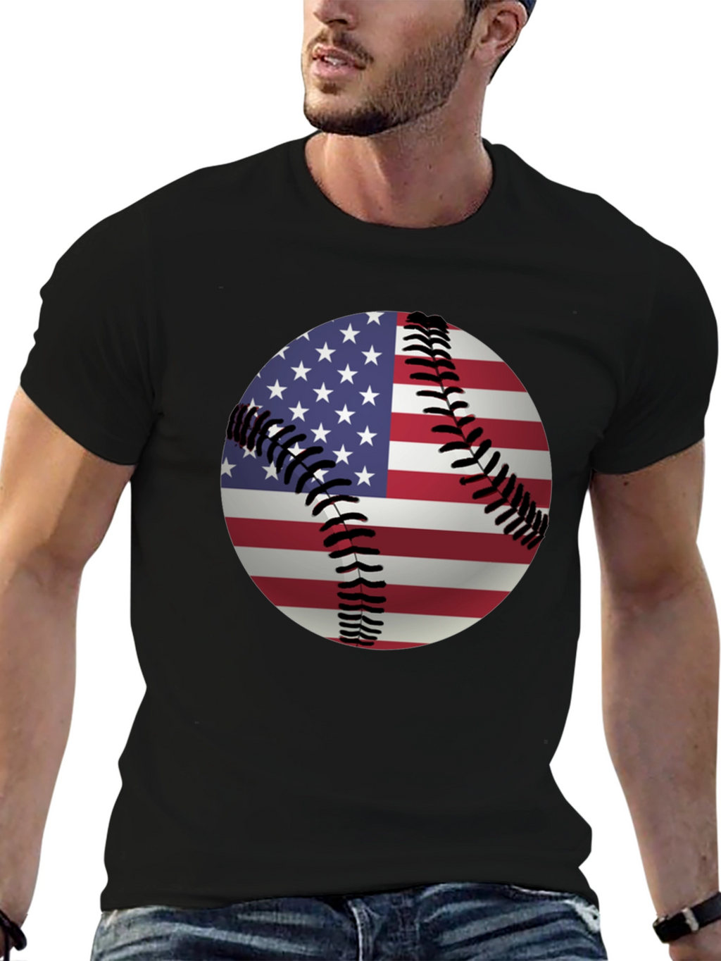 USA Baseball Graphic T-Shirt