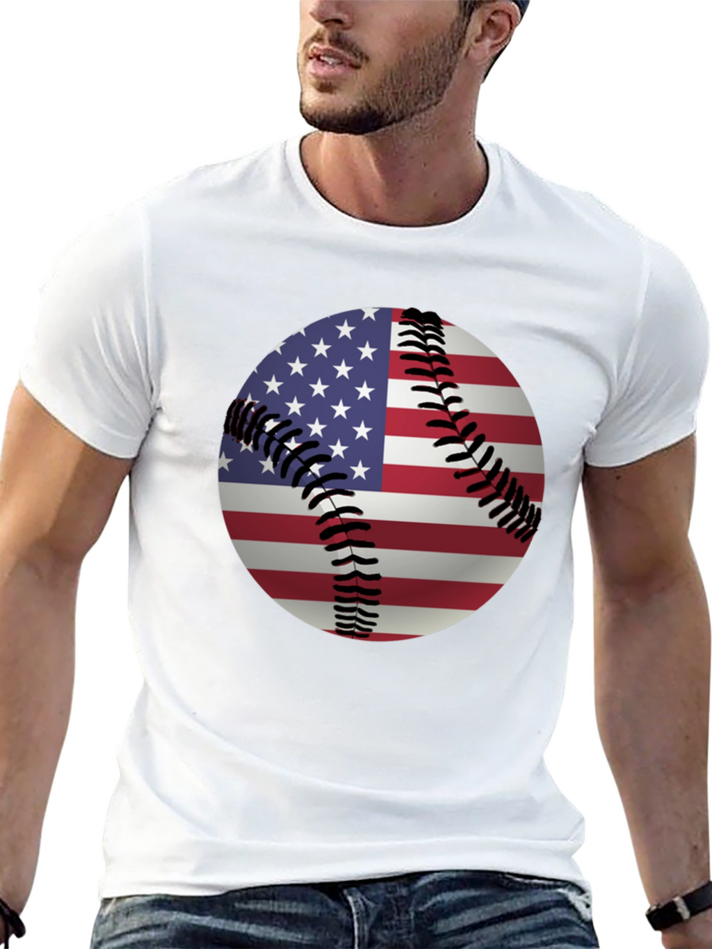 USA Baseball Graphic T-Shirt