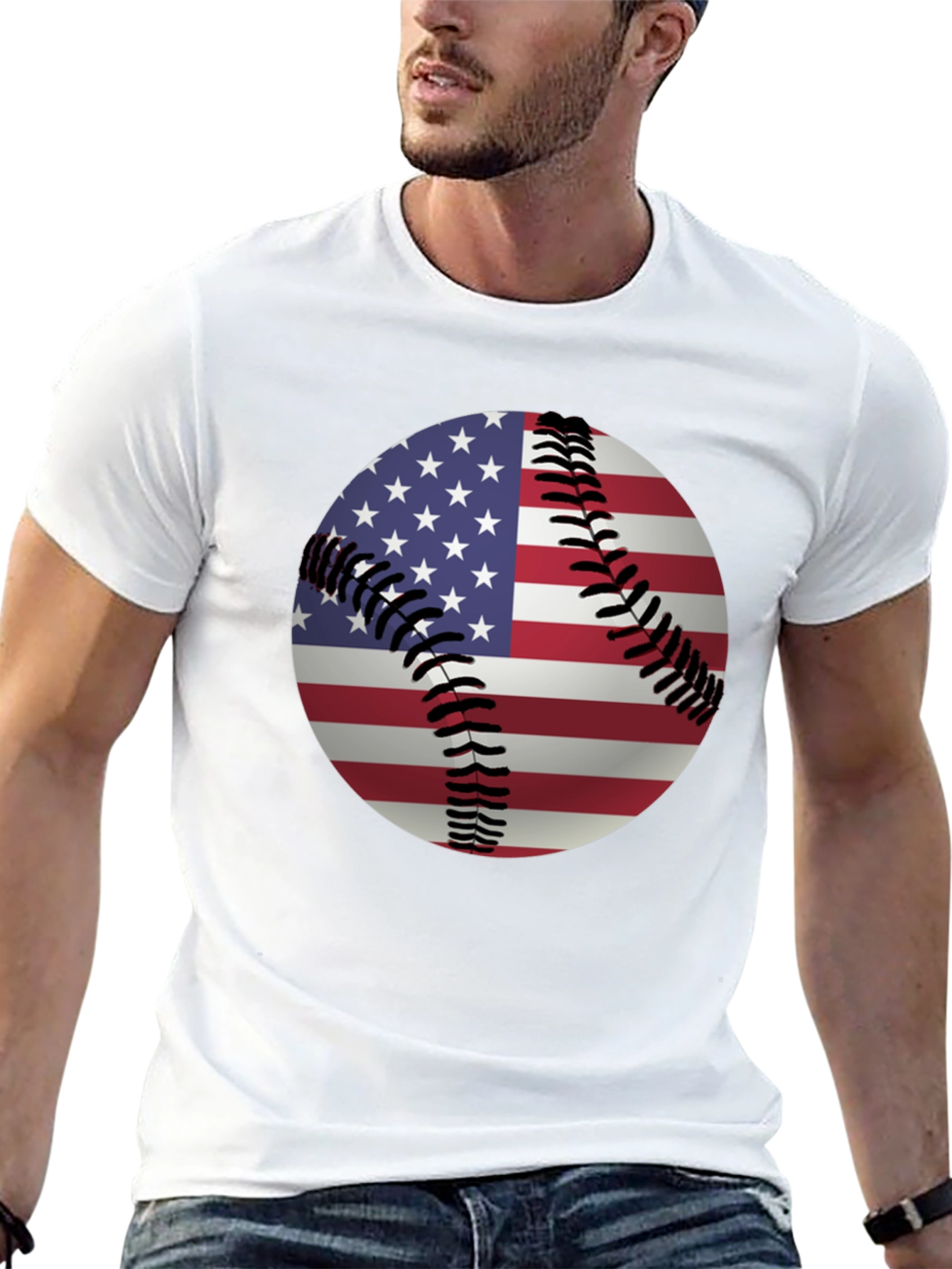 USA Baseball Graphic T-Shirt