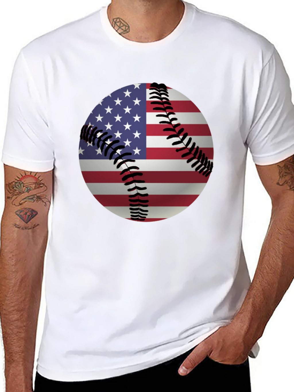 USA Baseball Graphic T-Shirt