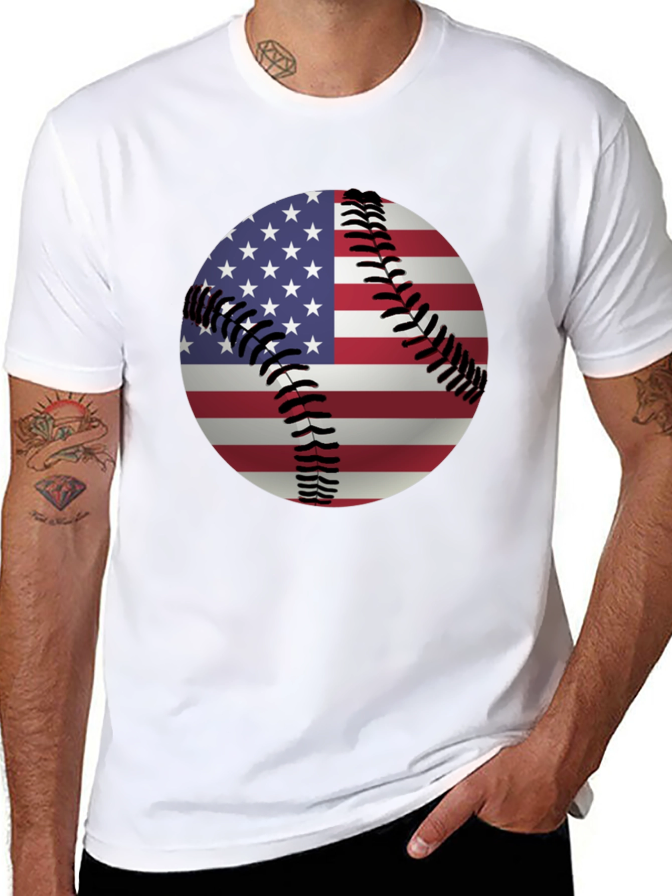 USA Baseball Graphic T-Shirt