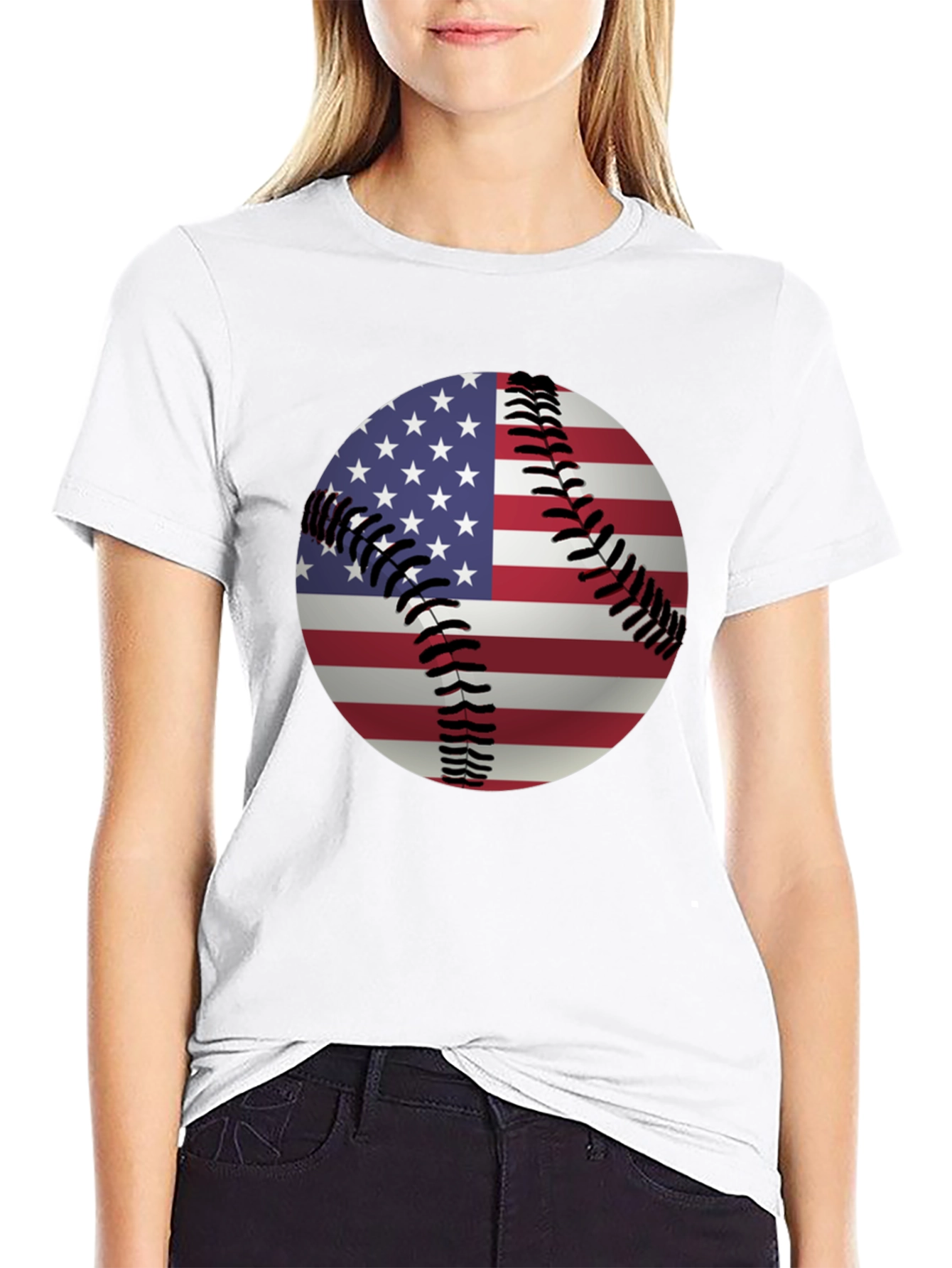 USA Baseball Graphic T-Shirt
