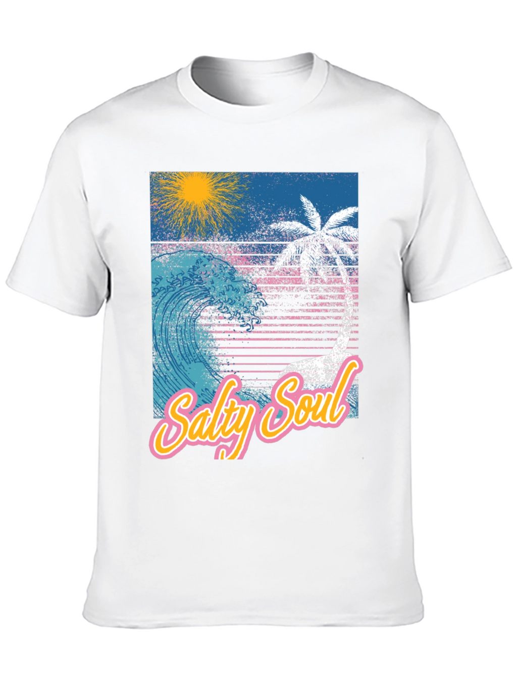 Salty Soul Graphic Tee - Tropical Vibes
