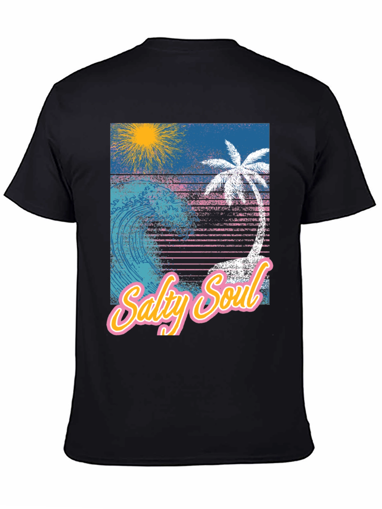 Salty Soul Graphic Tee - Tropical Vibes