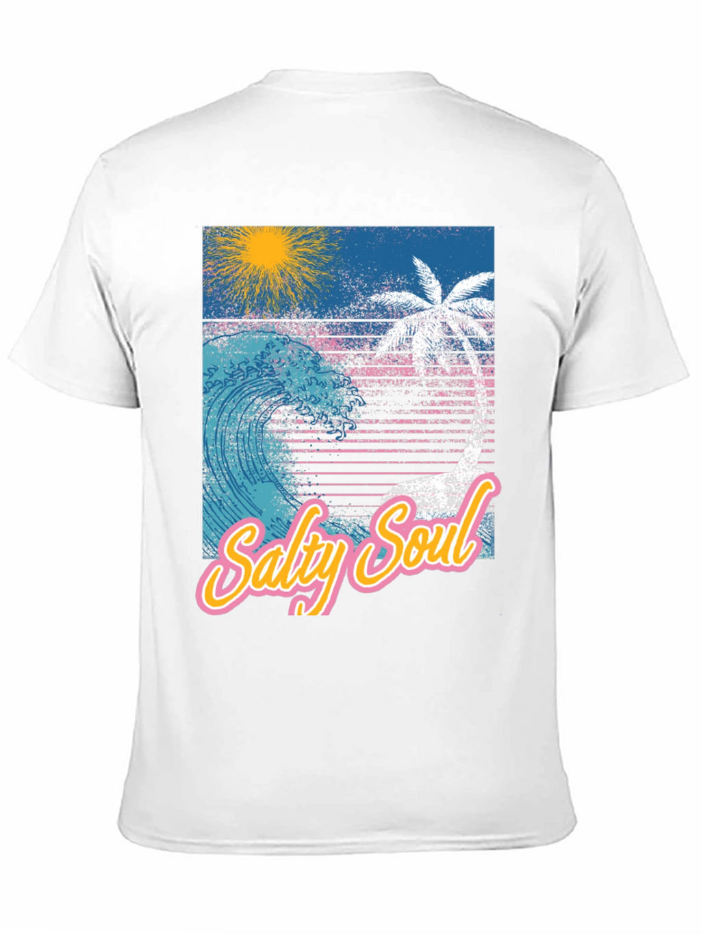 Salty Soul Graphic Tee - Tropical Vibes