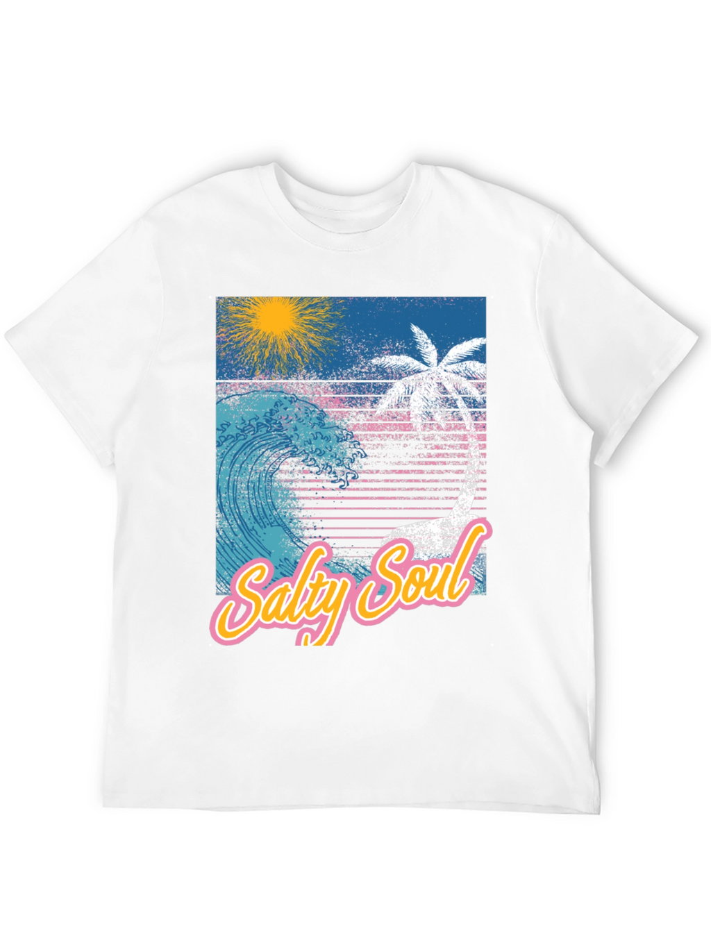 Salty Soul Graphic Tee - Tropical Vibes