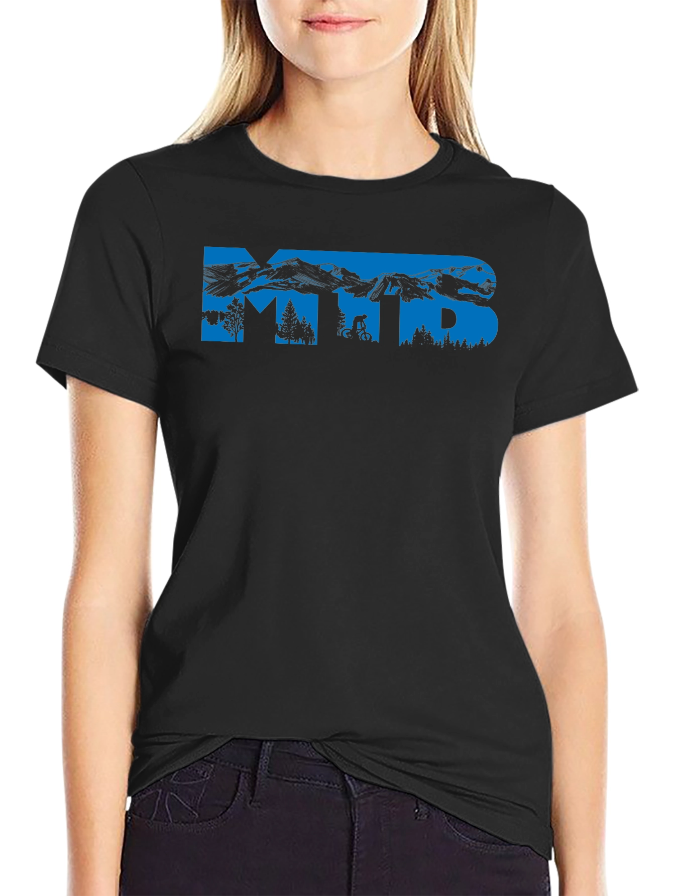 MTB Mountain Bike Graphic T-Shirt - Ride in Style