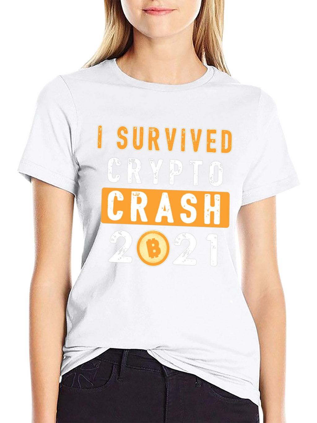 Crypto Crash 2021 Survivor T-Shirt