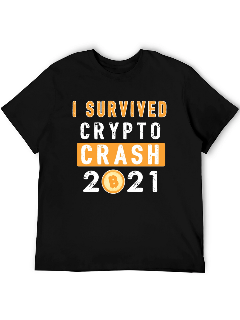 Crypto Crash 2021 Survivor T-Shirt