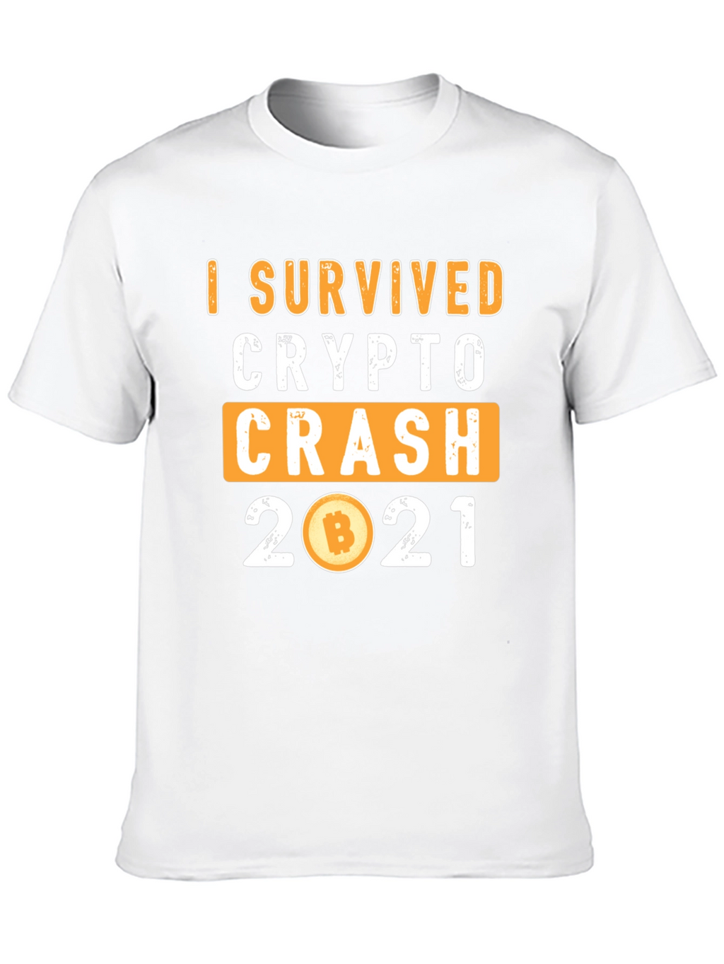 Crypto Crash 2021 Survivor T-Shirt