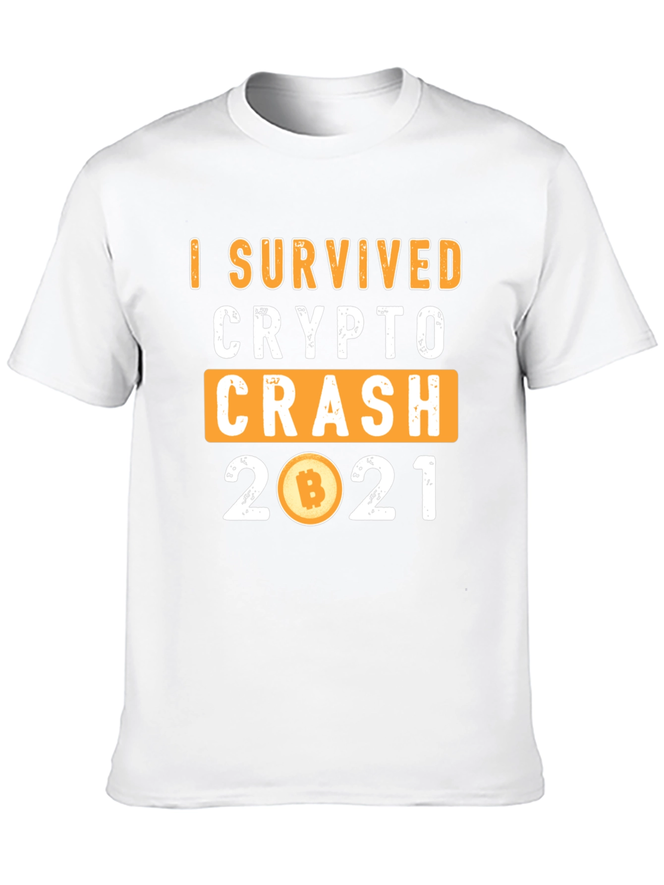 Crypto Crash 2021 Survivor T-Shirt